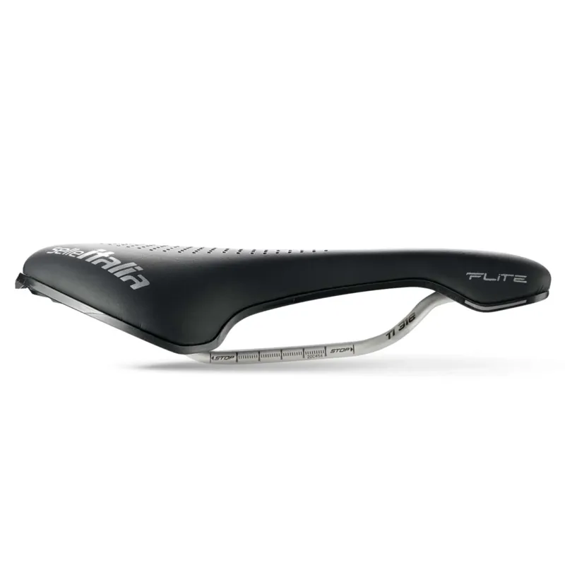 Selle Italia Max Flite Boost Gel Ti316 Superflow Saddle - BLACK L3-1
